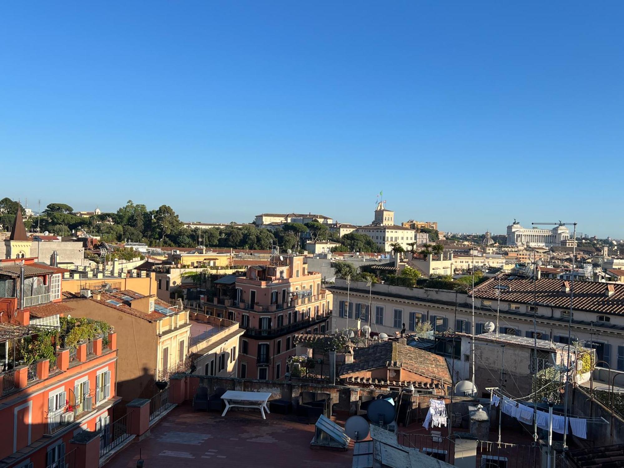 Spanish Steps Rome View Exterior foto