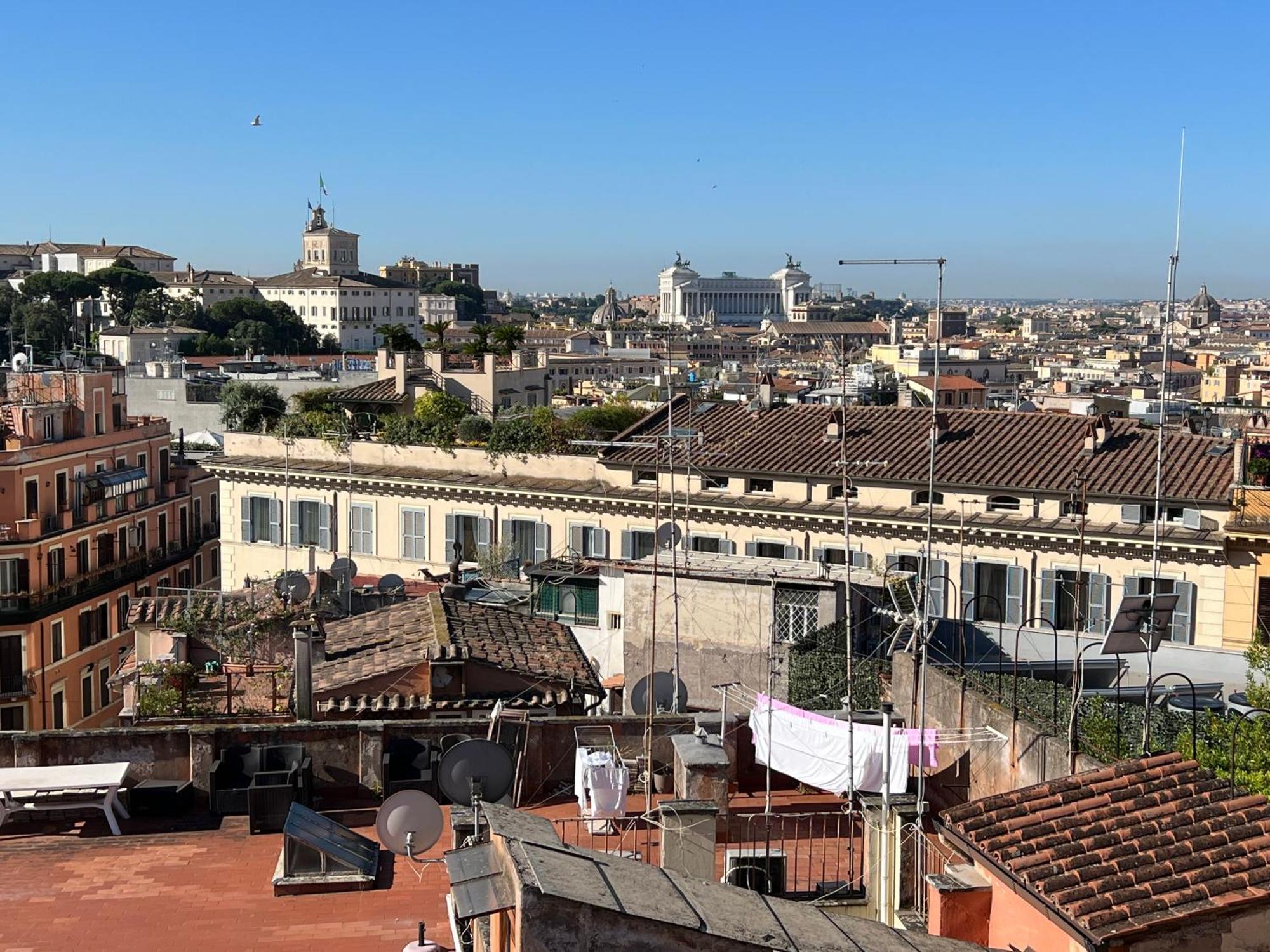 Spanish Steps Rome View Exterior foto